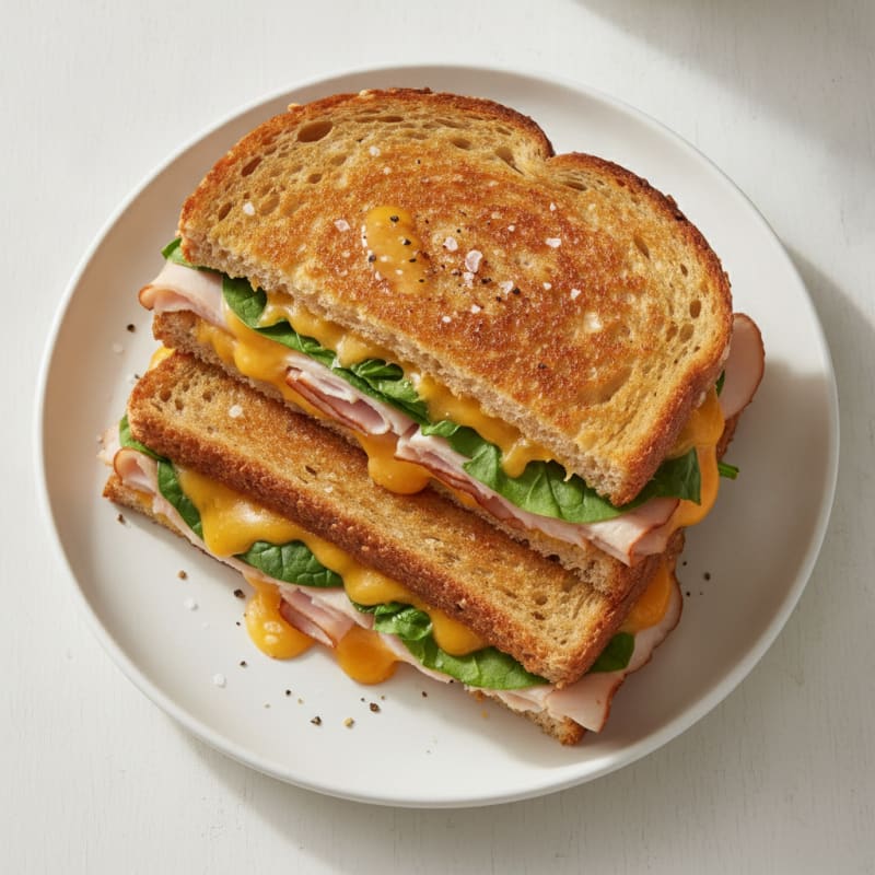 Ultimate Triple-Decker Grilled Cheese