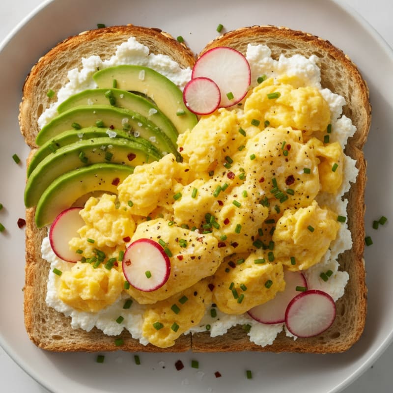 Savory Protein Breakfast Toast