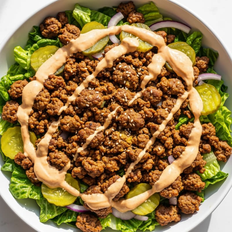 Crispy Beef Big Mac Power Bowl