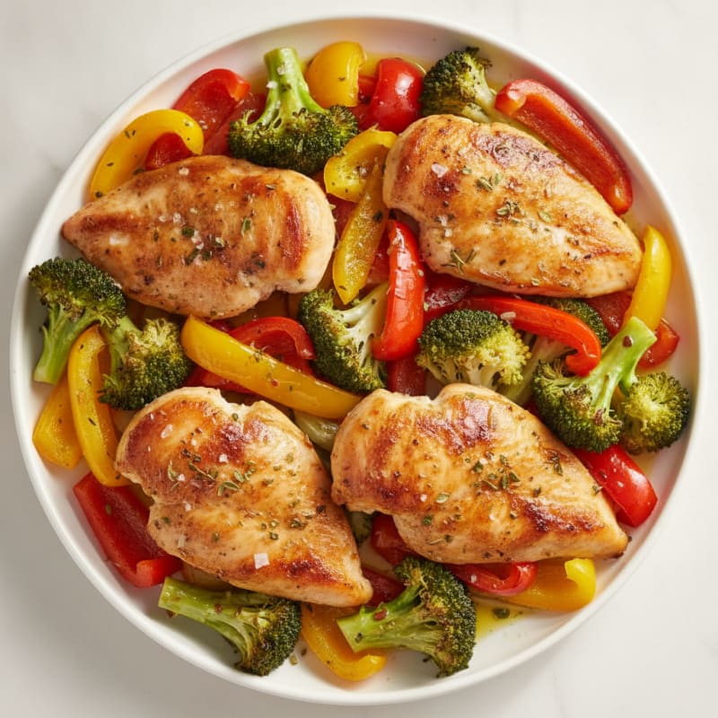 Sheet Pan Lemon Herb Chicken