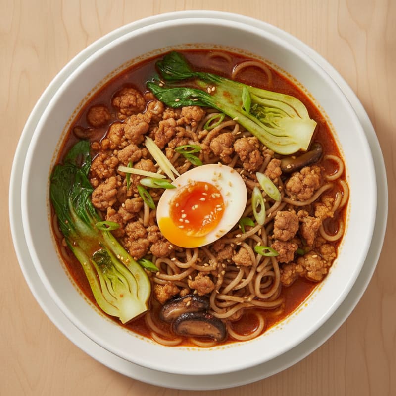 Sriracha Pork Ramen Bowl