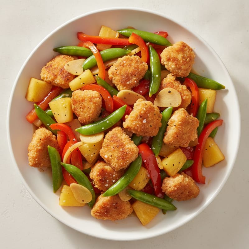 Sweet and Sour Chicken Stir-Fry