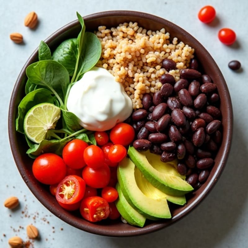 Hearty Black Bean Burrito Bowl