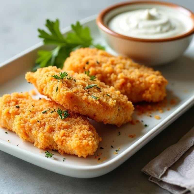 Crispy Baked Catfish Bites with Lemon-Dill Seasoning