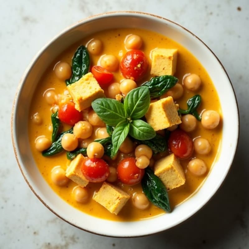 Creamy Coconut Curry Chickpea Stew