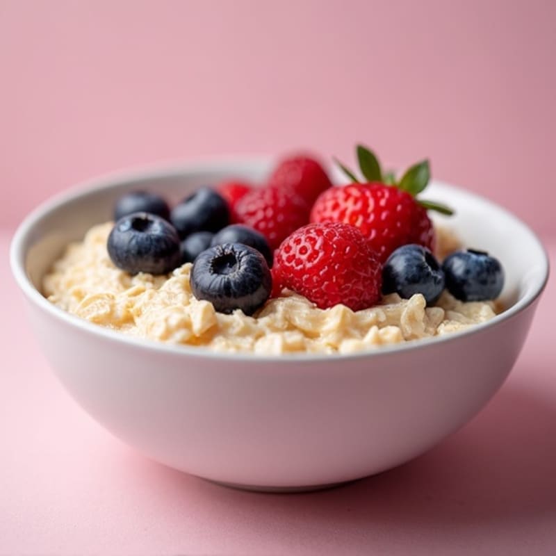 Creamy Protein-Packed Berry Oats