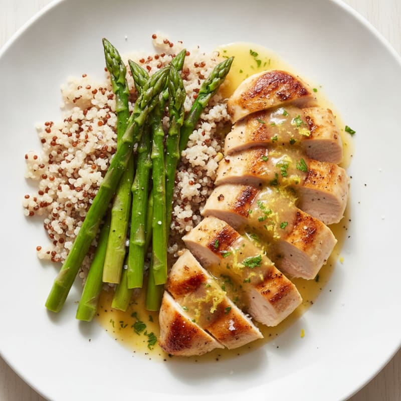 Pan-Seared Chicken with Lemon-Herb Sauce