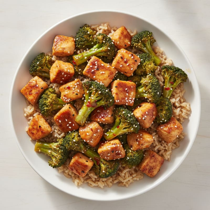Teriyaki Chicken and Broccoli Stir-Fry