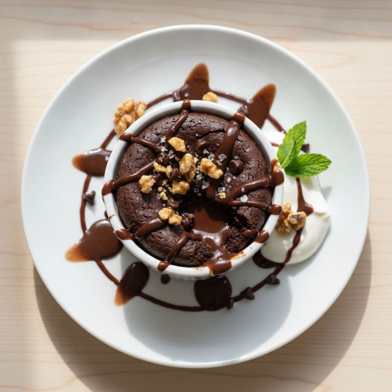 Decadent Chocolate Protein Mug Cake