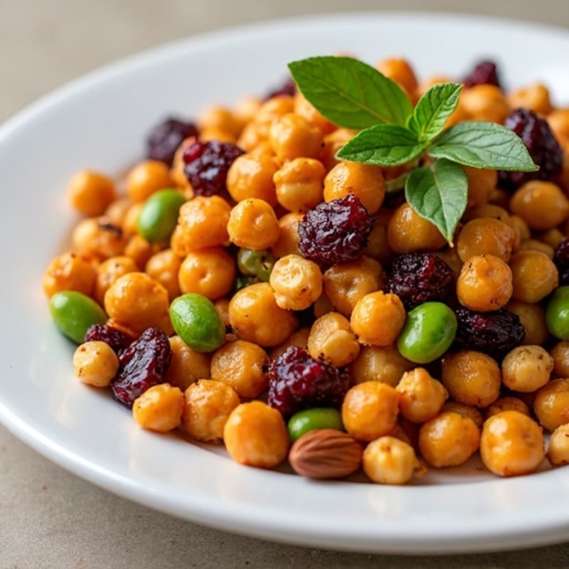 Crunchy Roasted Chickpea Trail Mix