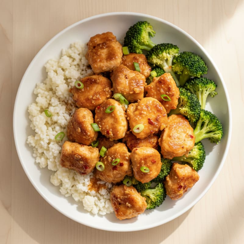 Clean General Tso's Chicken Stir-Fry