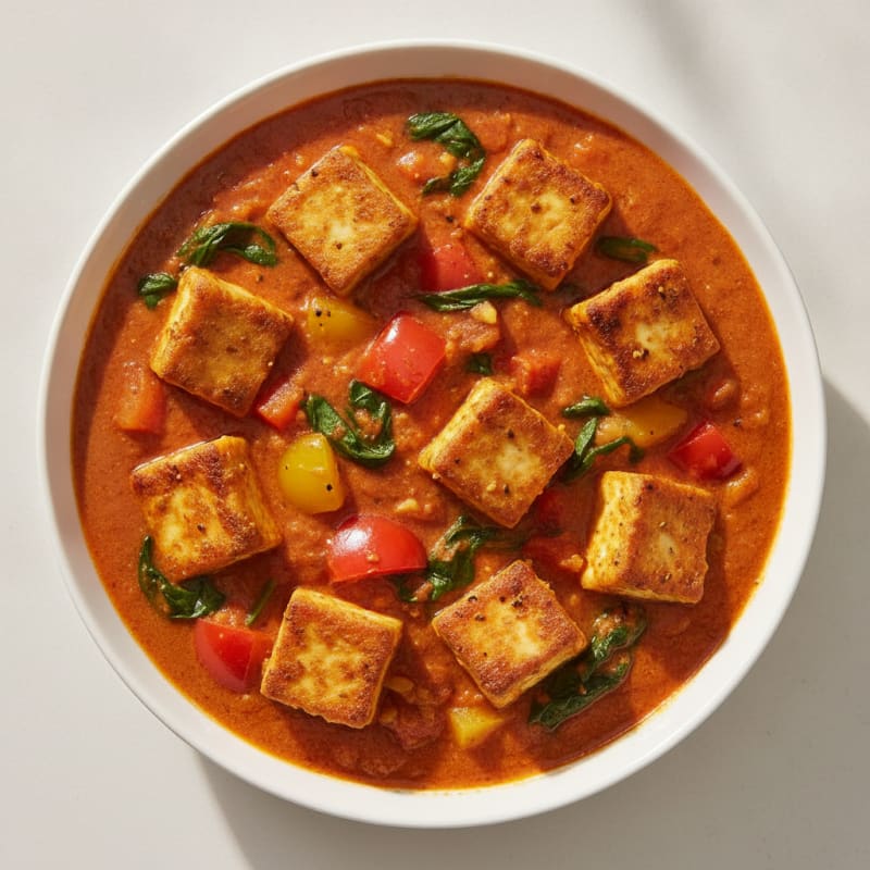 Paneer and Vegetable Curry