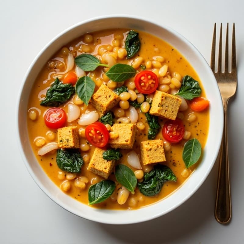 Creamy Coconut Red Lentil Curry