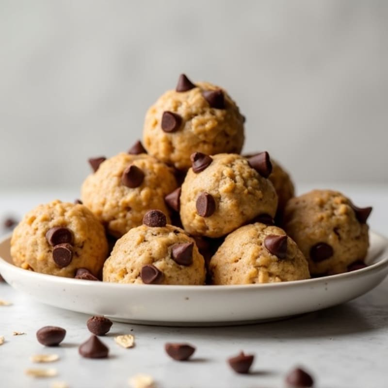 Chewy Chocolate Chip Protein Cookie Dough Bites
