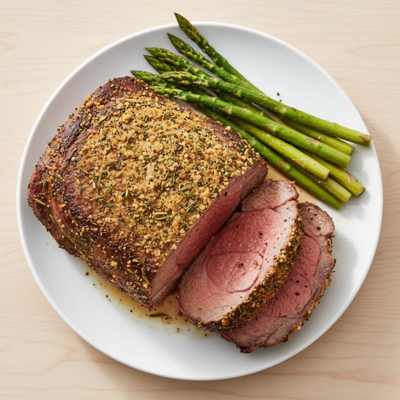Tender Herb-Crusted Prime Rib Roast