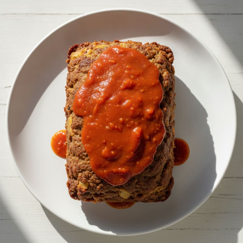 Classic Homestyle Meatloaf with Tomato Glaze