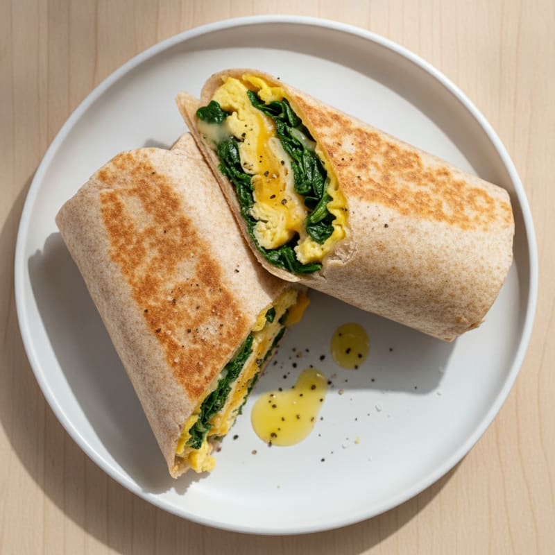 Savory Egg and Cheese Breakfast Wrap