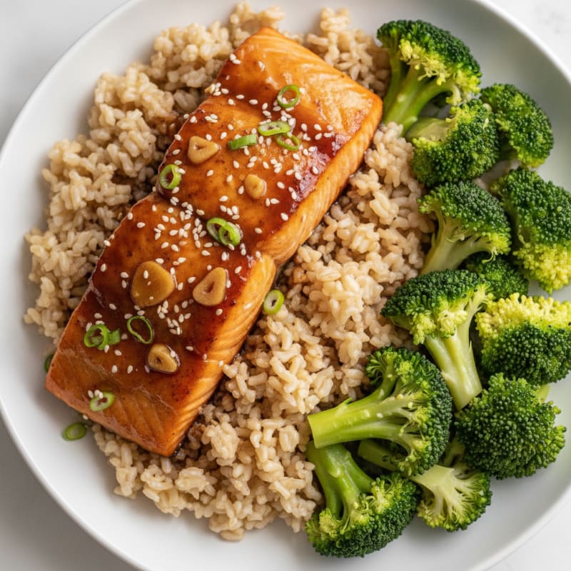 Teriyaki Glazed Salmon