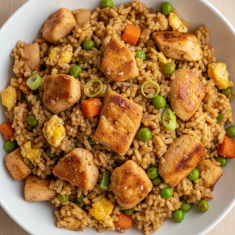 Chicken and Vegetable Fried Rice