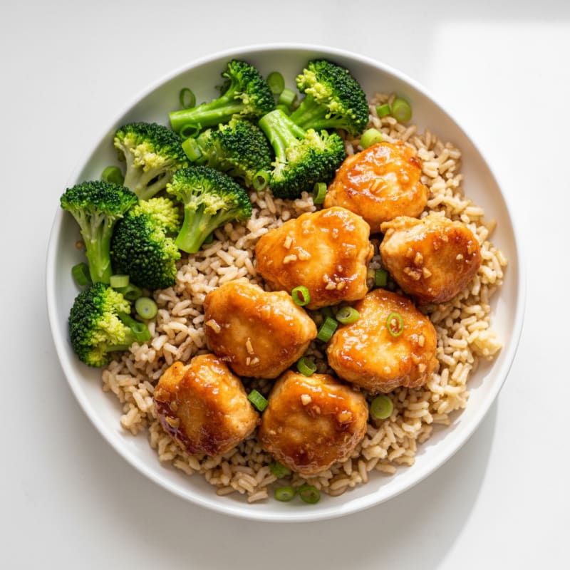 Crispy Honey-Garlic Chicken Bites