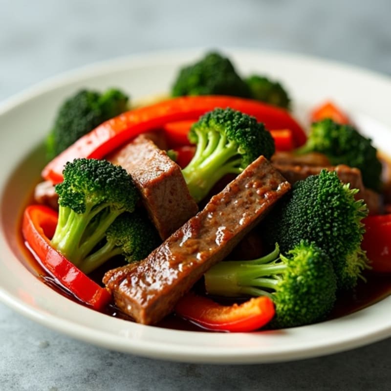 Lean Beef and Crispy Broccoli Stir-Fry