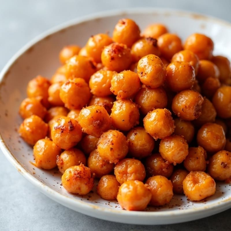 Crispy Roasted Chickpeas with Smoky Paprika