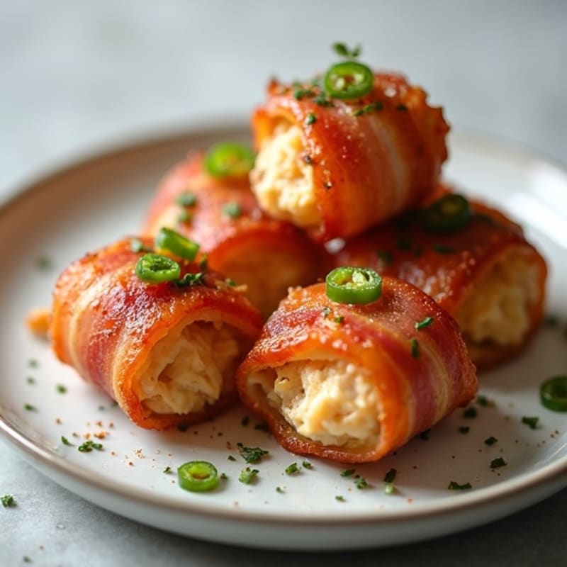 Crispy Bacon-Wrapped Jalapeño Chicken Bites