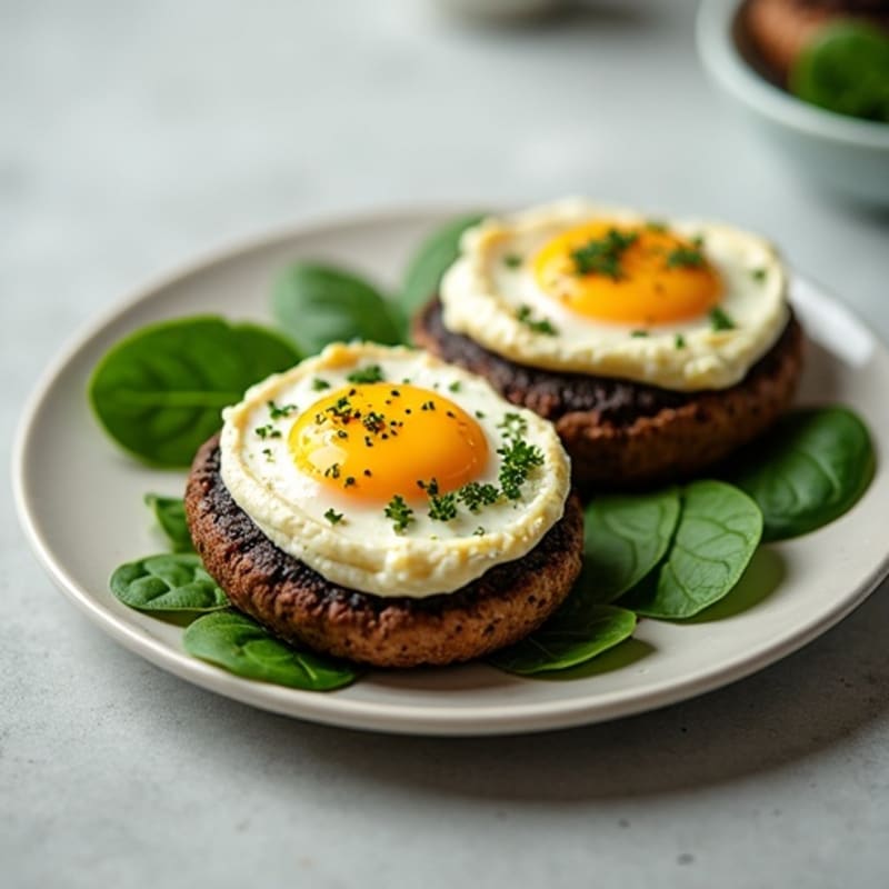 Herb-Ricotta Stuffed Portobello Mushrooms