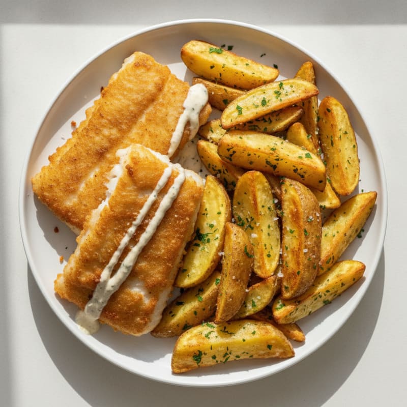 Classic Beer-Battered Fish and Chips