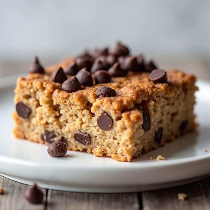 Protein-Packed Chocolate Chip Baked Oatmeal