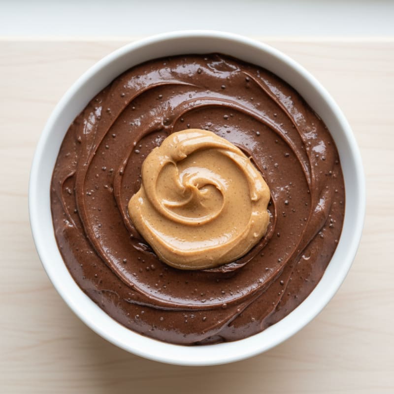 Silky Chocolate Protein Pudding with Chia Seeds