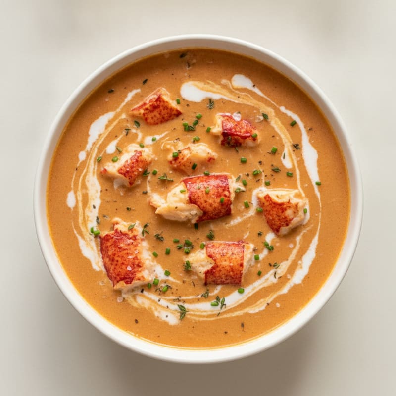 Buttery Lobster Bisque