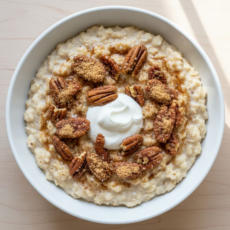Brown Sugar Pecan Oatmeal