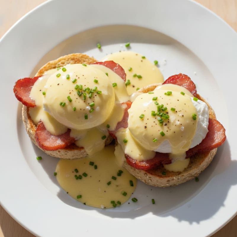 Classic Eggs Benedict with Hollandaise