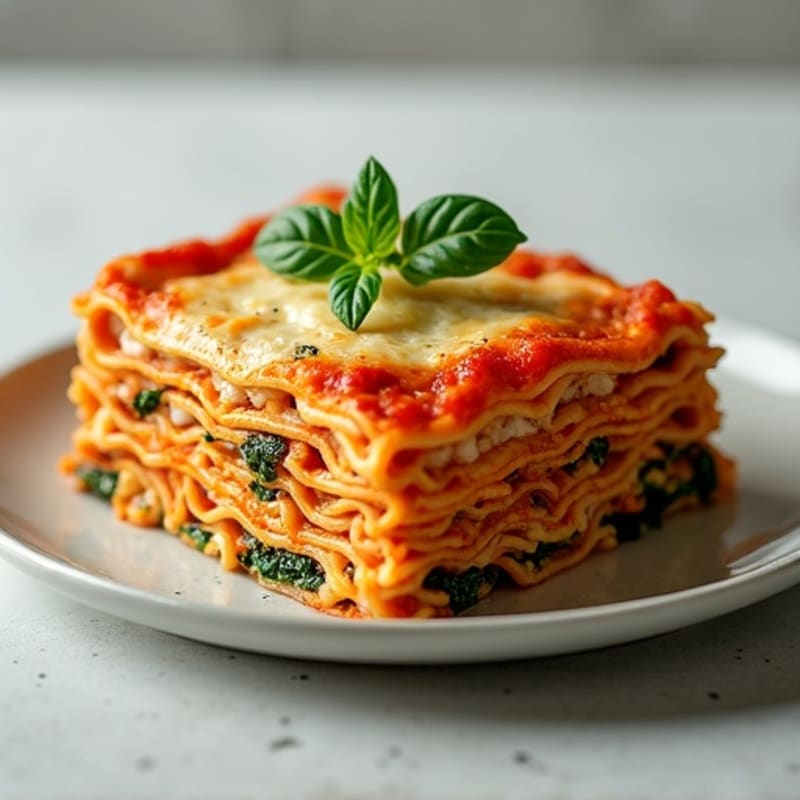 Hearty Baked Vegetarian Lasagna