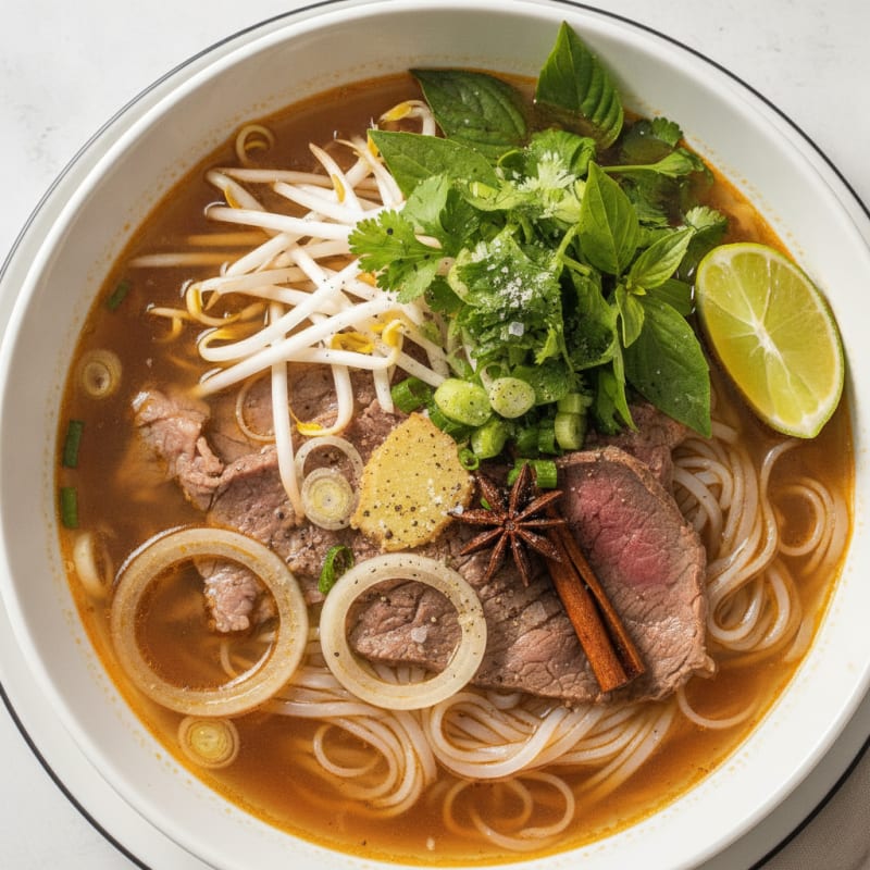 Beef Pho Noodle Soup