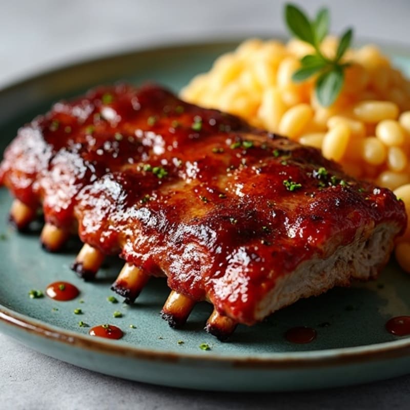 Sweet-Smoky Dry-Rubbed Baby Back Ribs