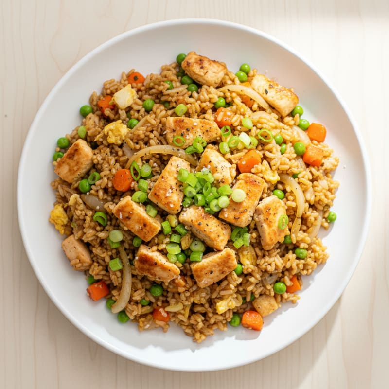 Chicken and Vegetable Fried Rice