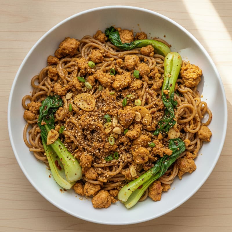 Sichuan Dan Dan Noodles with Chili Oil