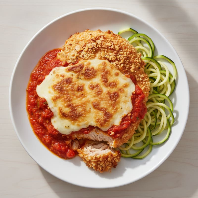 Baked Chicken Parmesan with Marinara