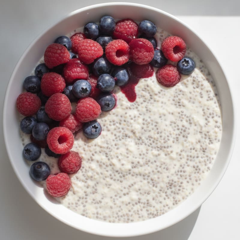 Berry Chia Seed Pudding