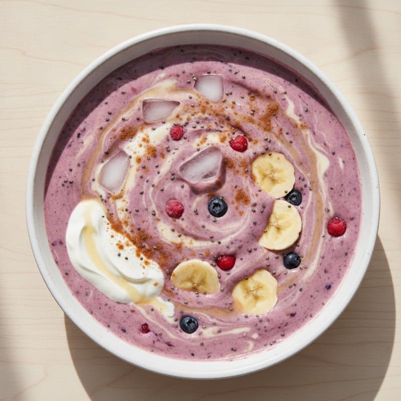 Berry Banana Protein Power Smoothie