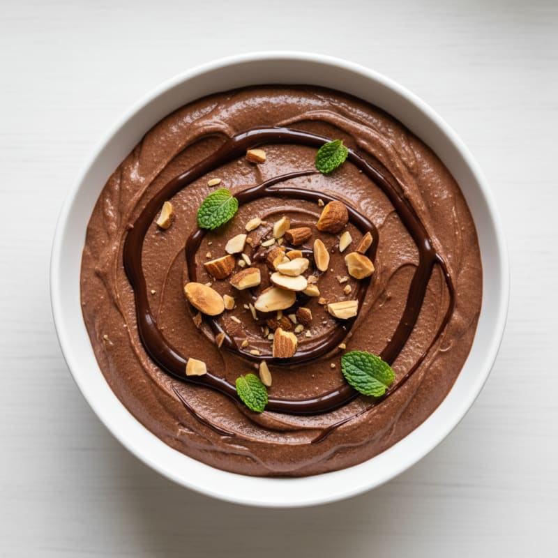 Silky Chocolate Protein Pudding