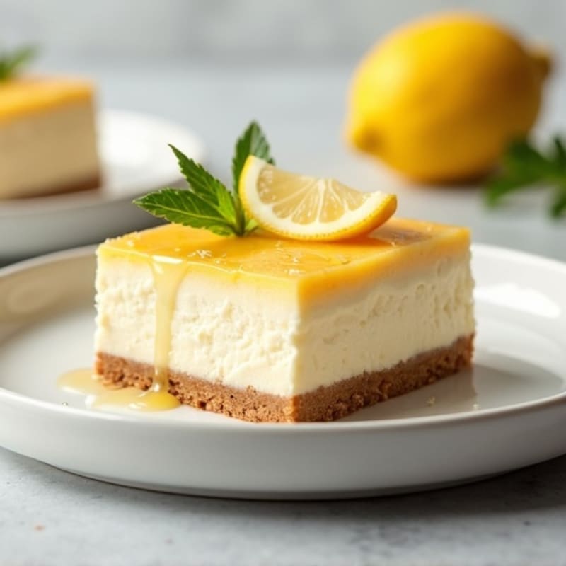 Protein Cheesecake with Cottage Cheese and Whey