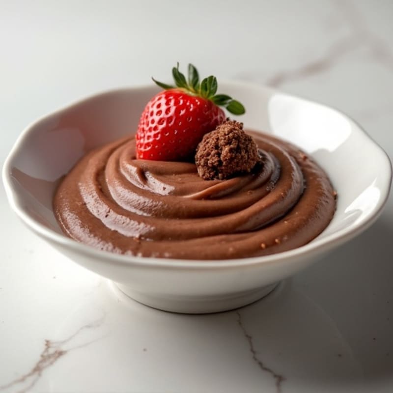 Silky Chocolate Protein Pudding