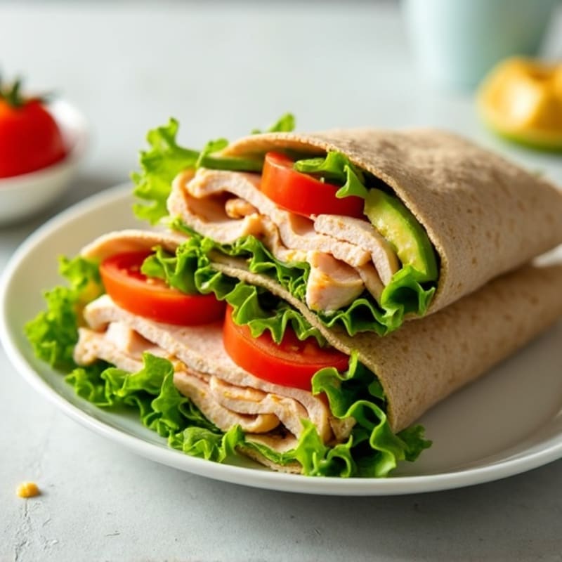 Fresh Turkey Avocado Wrap