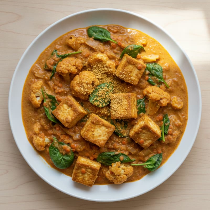 Lentil and Vegetable Coconut Curry