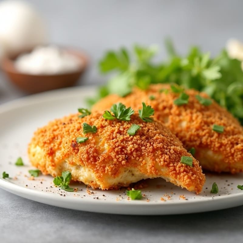 Crispy Oven-Baked Almond-Crusted Chicken