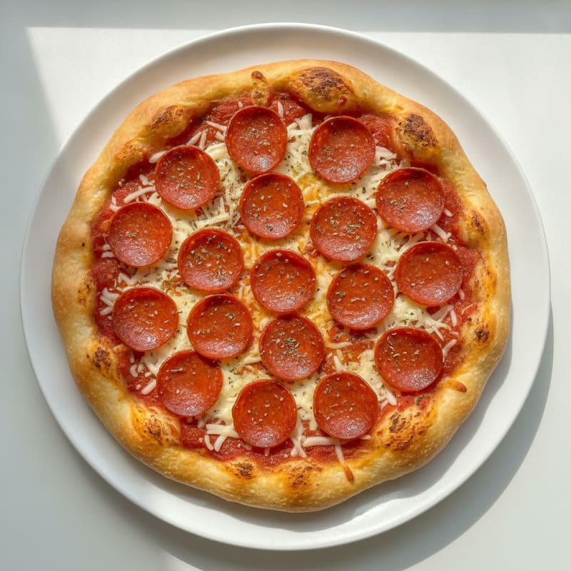Stuffed Crust Pepperoni Pizza