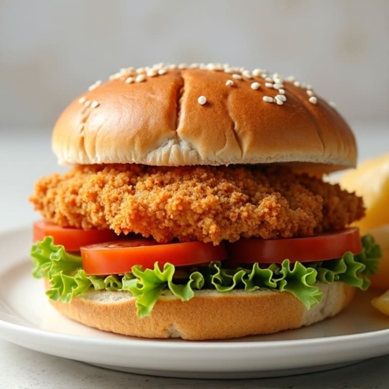 Crispy Air-Fried Chicken Sandwich